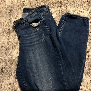 Just Blue Distressed Slim Fit Jeans